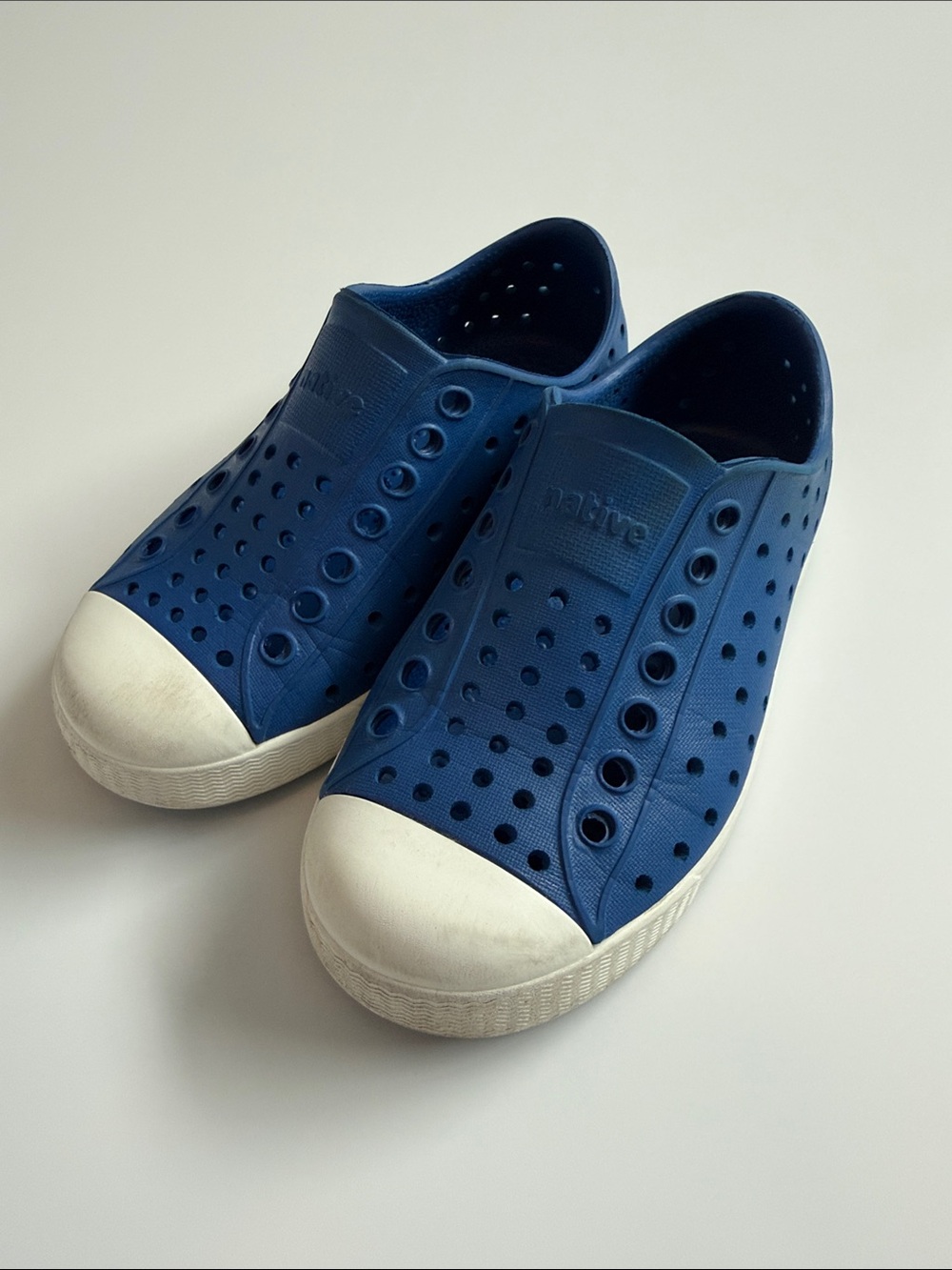 NATIVE SHOES Jefferson slip on shoes sneakers white blue